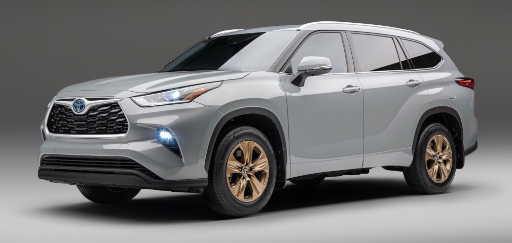 Toyota Highlander Hybrid Bronze Edition 2022 : le retour de la dorure