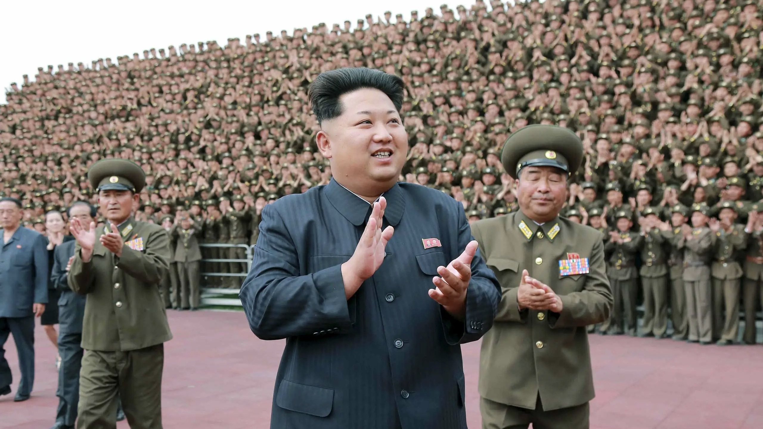 Kim Jung-un, chef suprême de la République populaire démocratique de Corée.