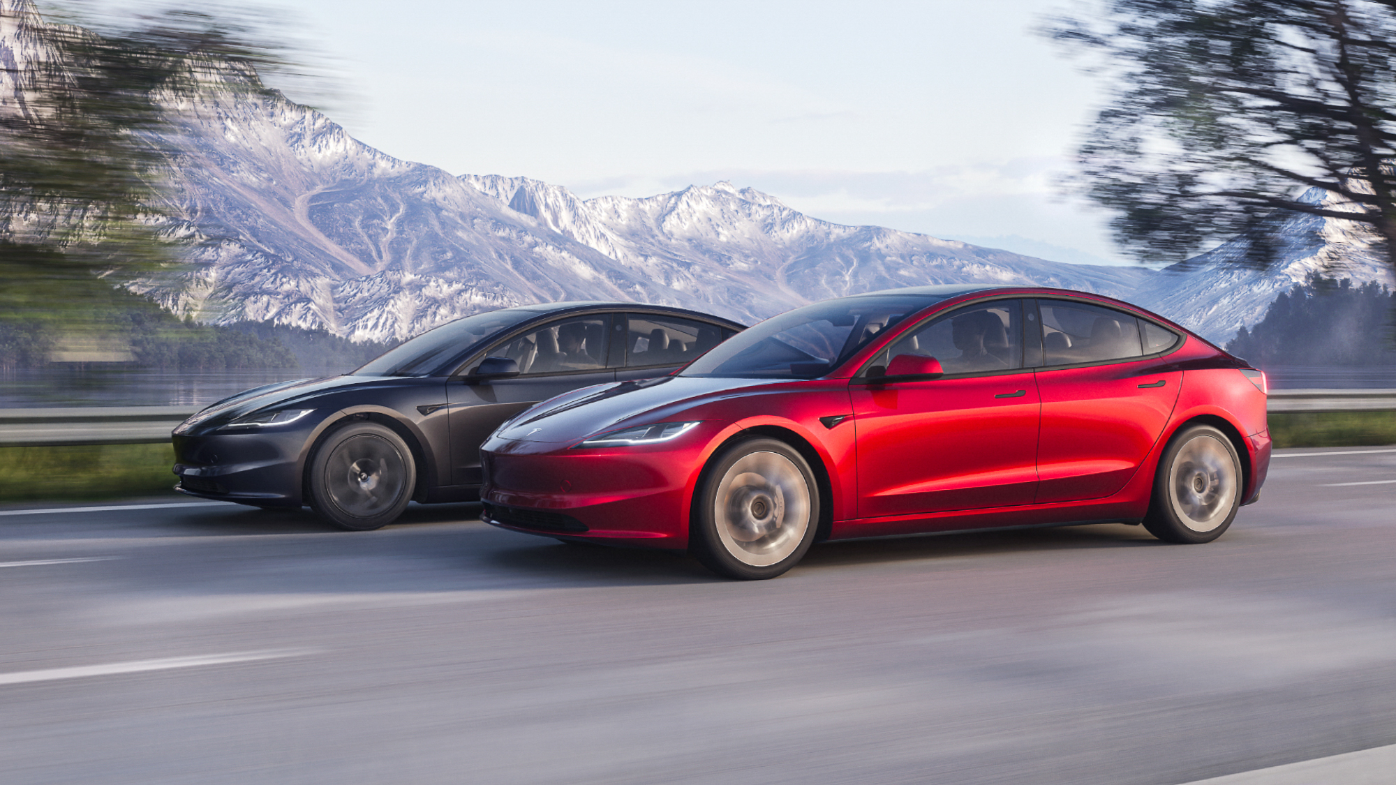 Tesla Model 3 2024<span class='text-xs'> (crédit: Tesla)</span>